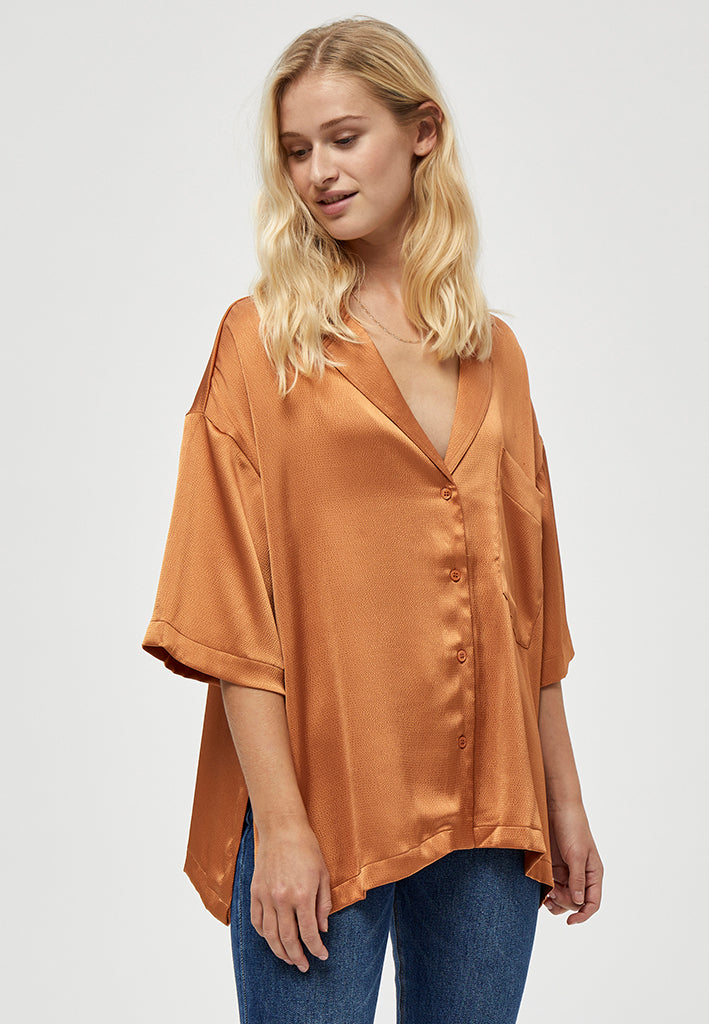 Peppercorn Elotta Shirt Shirt 5944 Ermine Brown