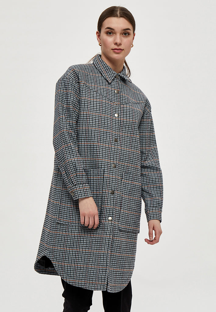 Desires Evalda Jacket Jacket 2251P SLATE BLUE PR