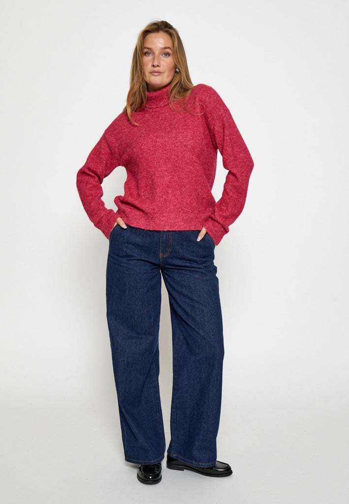 Desires Gea High Neck Pullover Pullover 4039 Virtual Pink