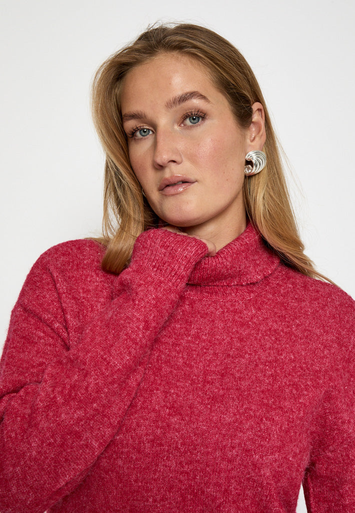 Desires Gea High Neck Pullover Pullover 4039 Virtual Pink