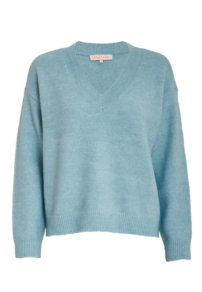 Desires Gea V-Neck Pullover Pullover 1334 Aquamarine