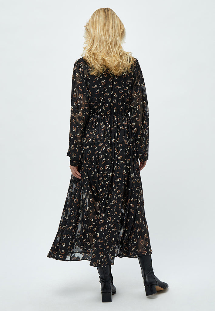 Peppercorn Hilma Gigi Maxi Dress Dress 9000P Black Print