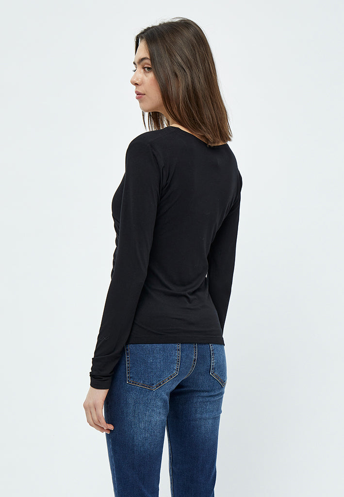 Desires Jamaica Wrap Blouse Blouse 9000 Black