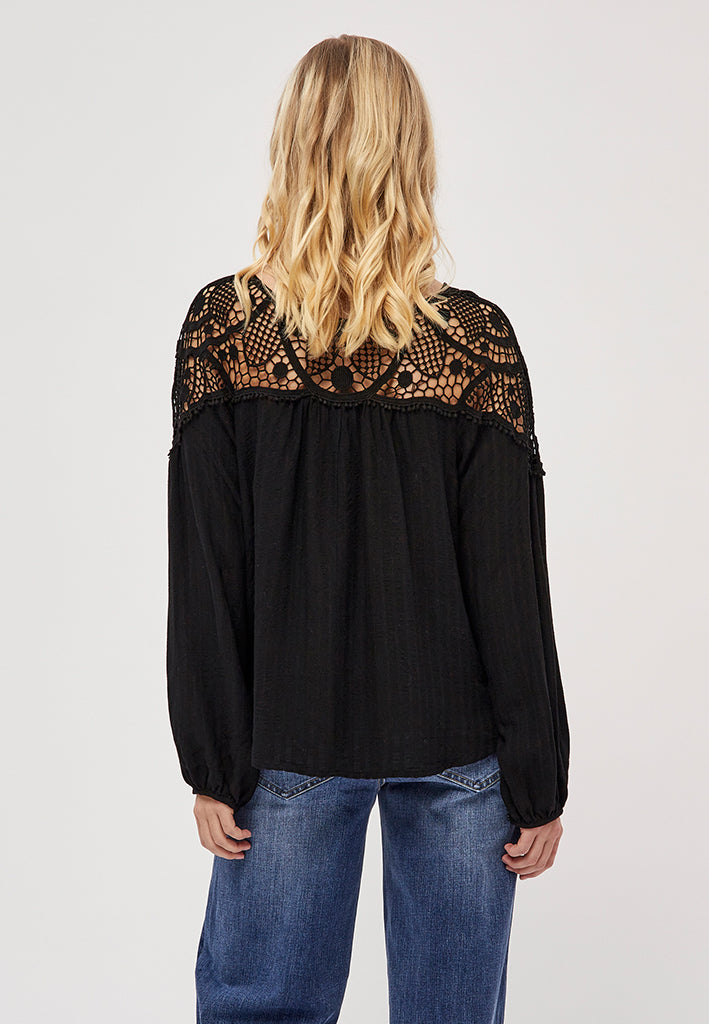 Desires Jansine Blouse Blouse 9000 Black