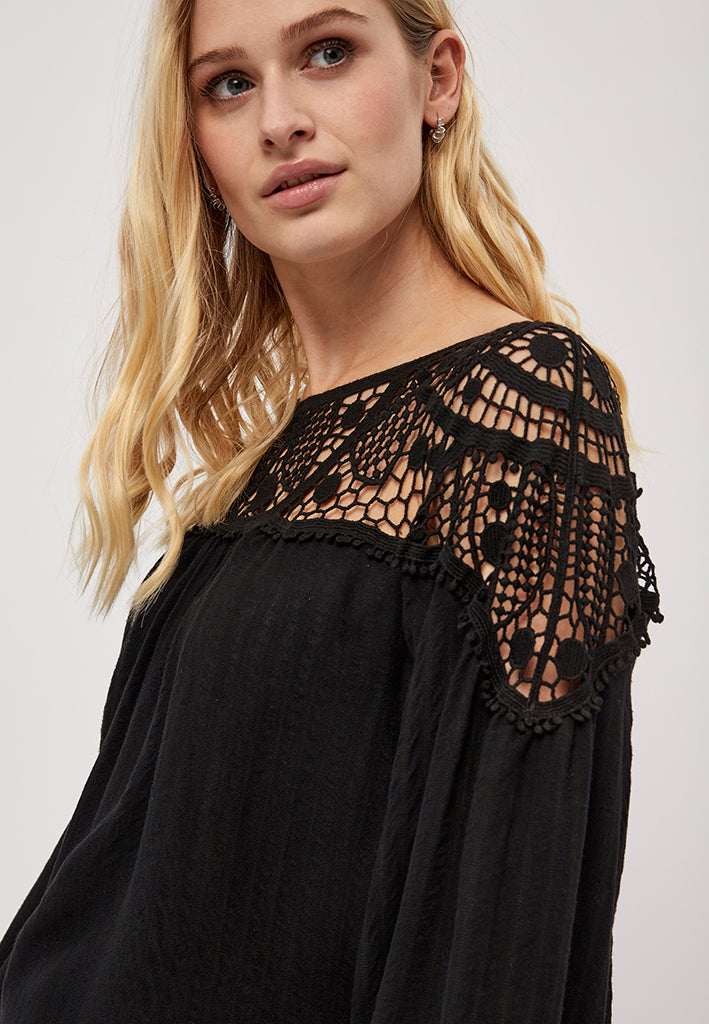 Desires Jansine Blouse Blouse 9000 Black