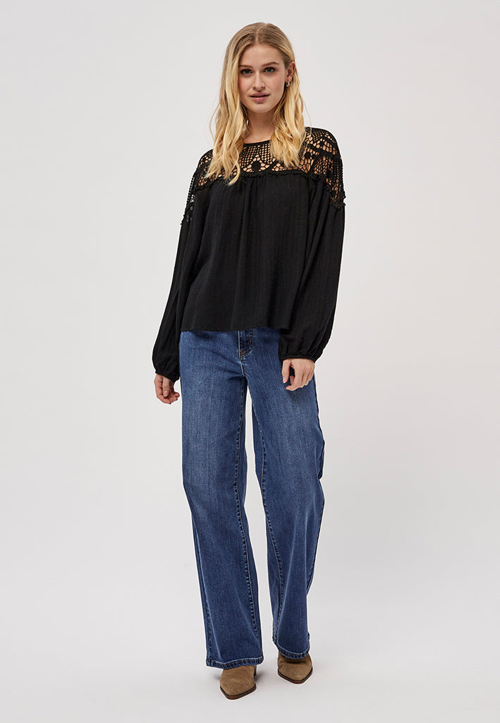 Desires Jansine Blouse Blouse 9000 Black
