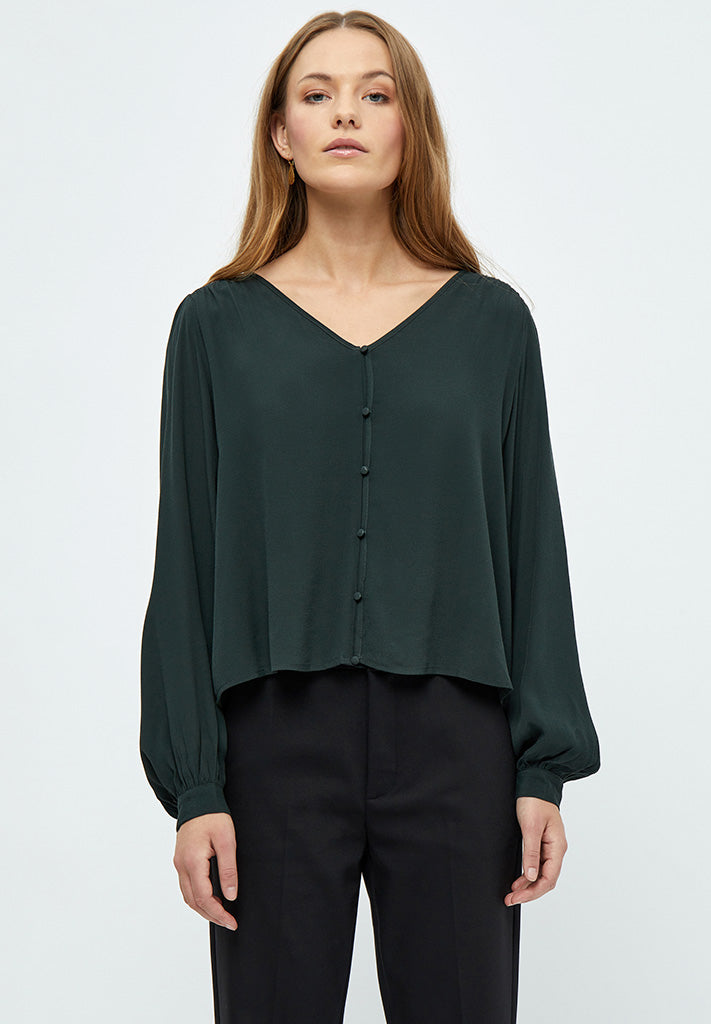 Minus Liliana Shirt Shirt 4112 Jungle Green
