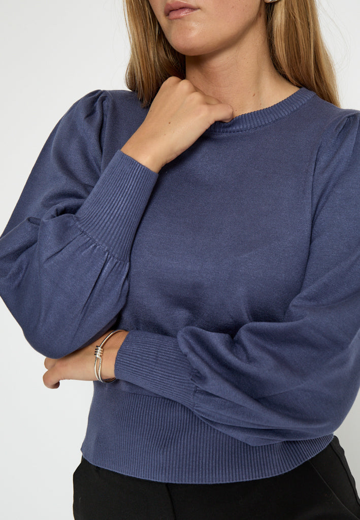 Minus Liva Long Sleeve Pullover Pullover 2216 Nightshadow