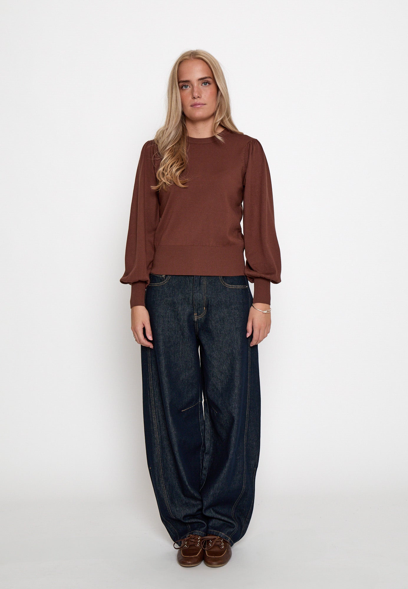 Minus Liva Long Sleeve Pullover Pullover 3681 Tiramisu
