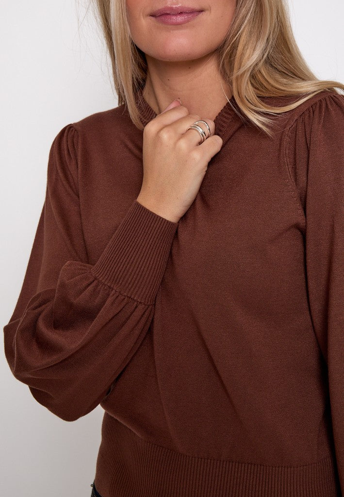 Minus Liva Long Sleeve Pullover Pullover 3681 Tiramisu
