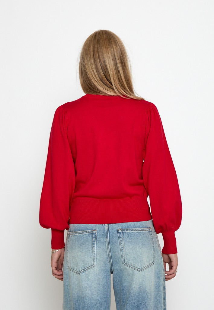 Minus Liva Long Sleeve Pullover Pullover 4089 Haute Red