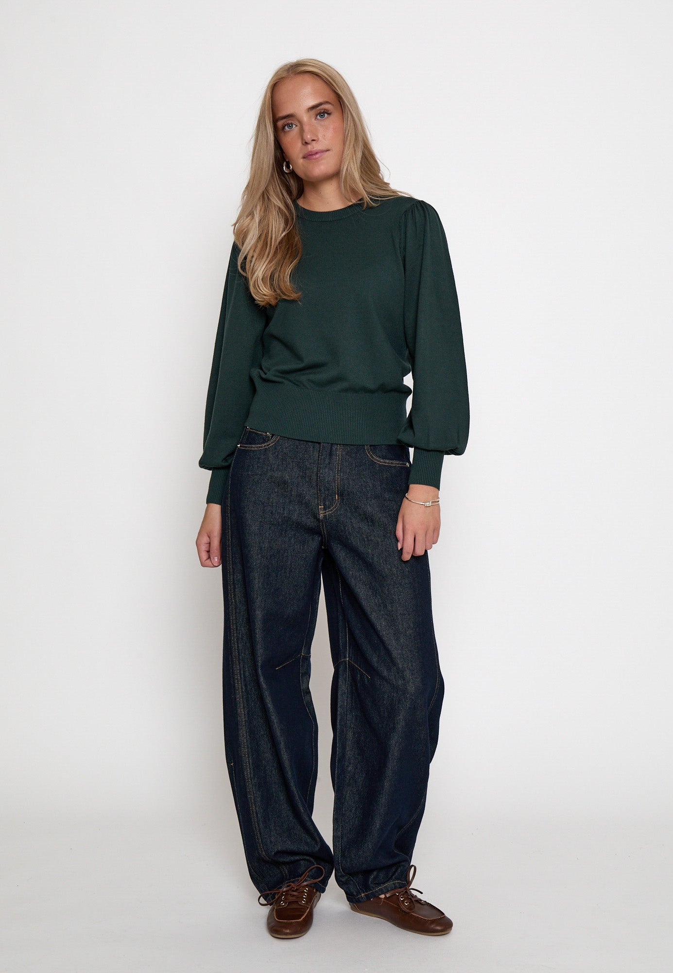 Minus Liva Long Sleeve Pullover Pullover 437 Green Gables