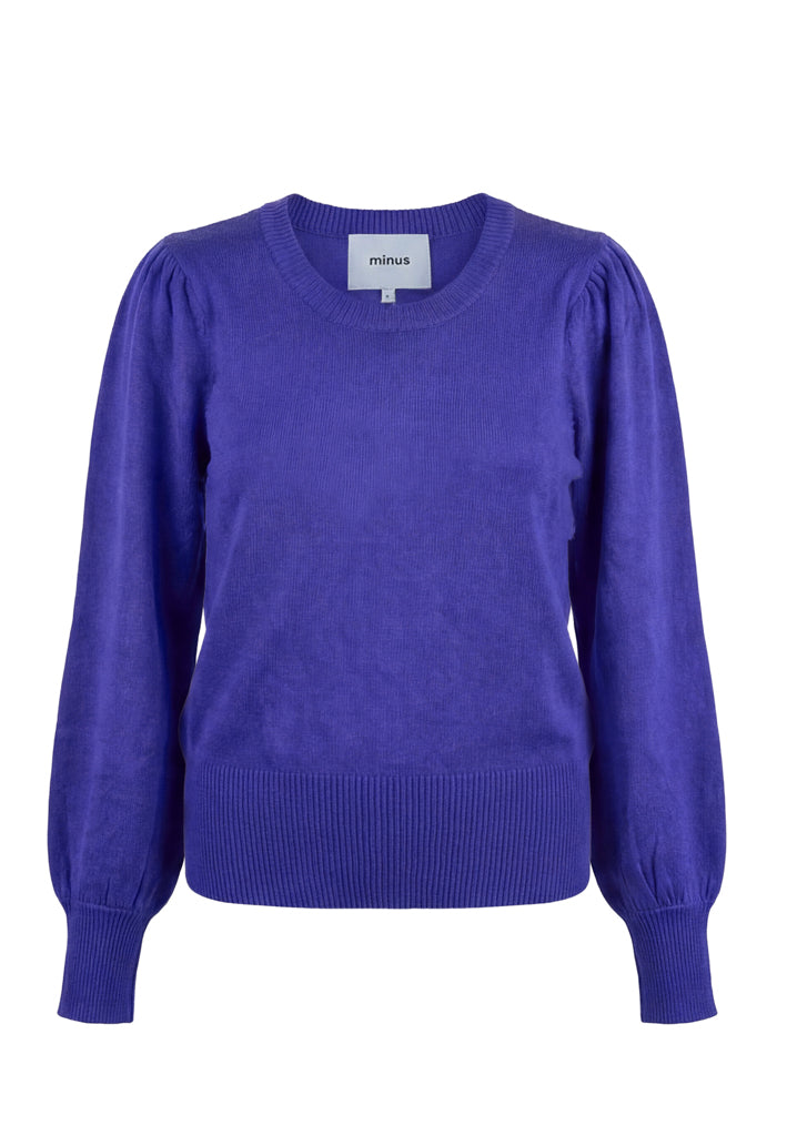 Minus Liva Long Sleeve Pullover Pullover 5024 Royal Blue