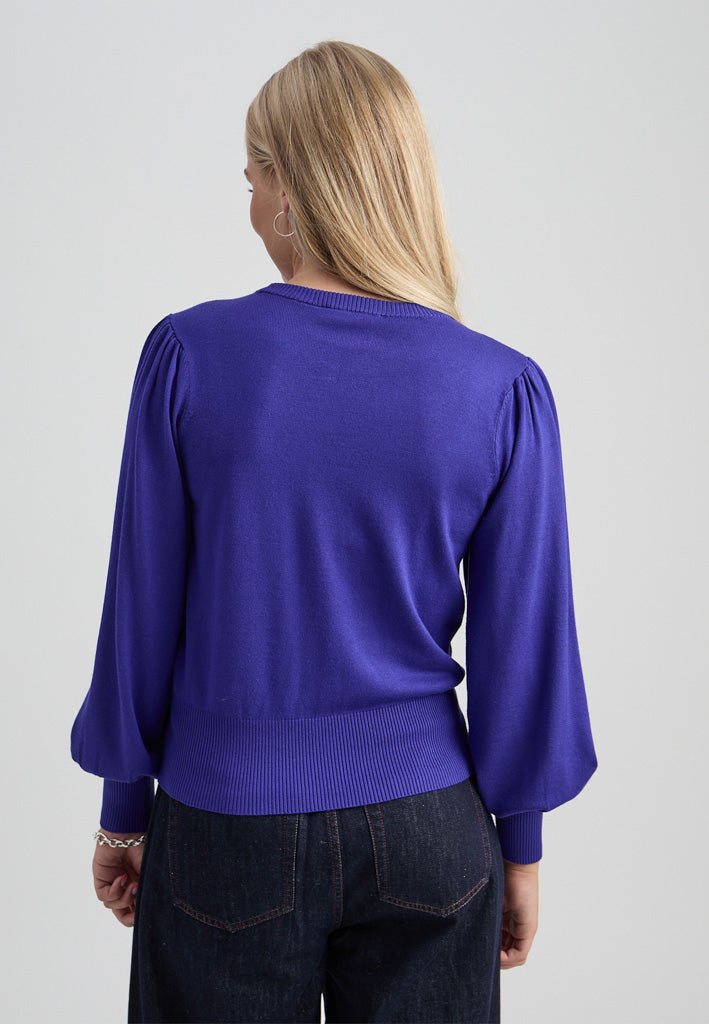 Minus Liva Long Sleeve Pullover Pullover 5024 Royal Blue
