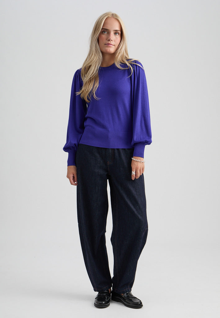 Minus Liva Long Sleeve Pullover Pullover 5024 Royal Blue
