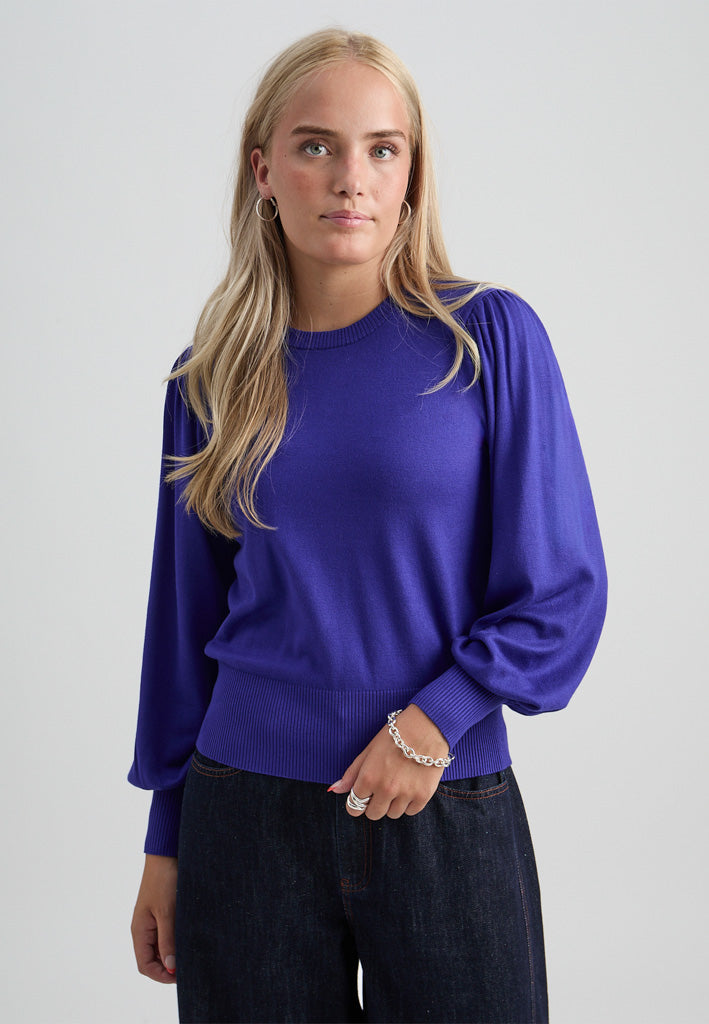 Minus Liva Long Sleeve Pullover Pullover 5024 Royal Blue