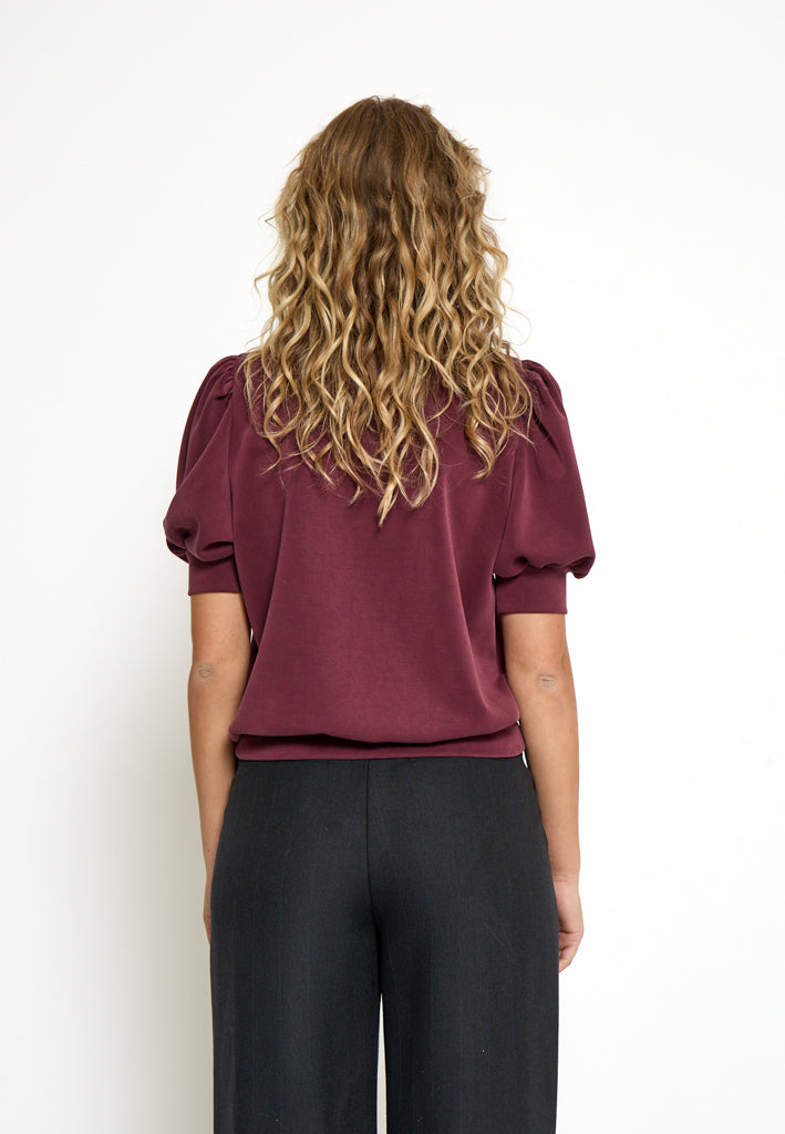 Minus Livana T-Shirt T-Shirt 4072 Cordovan