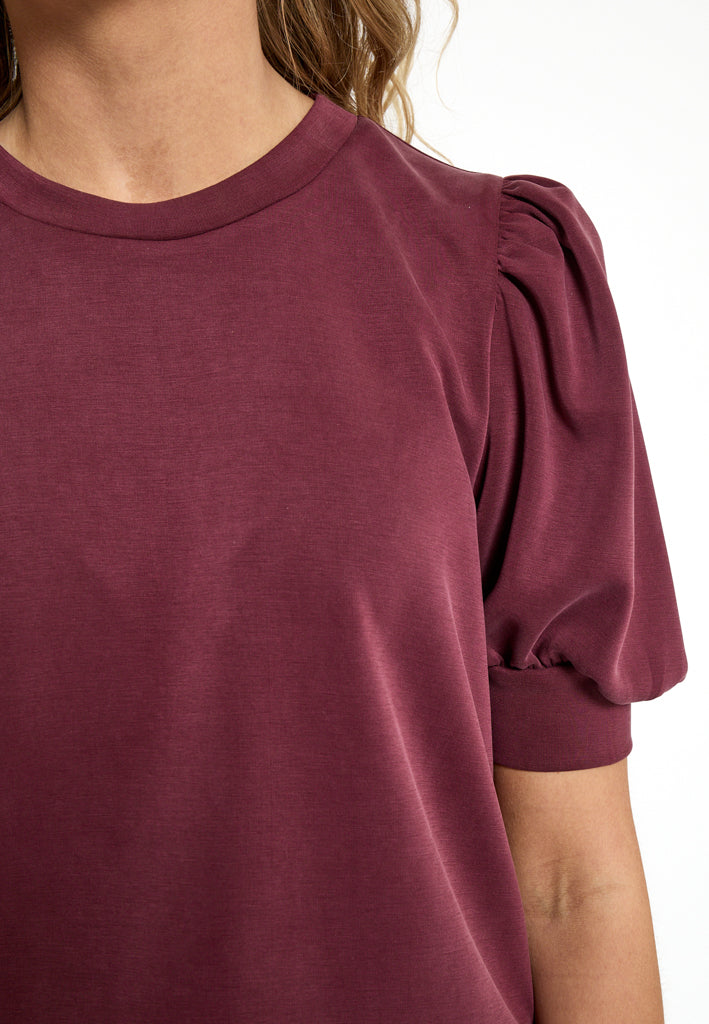 Minus Livana T-Shirt T-Shirt 4072 Cordovan