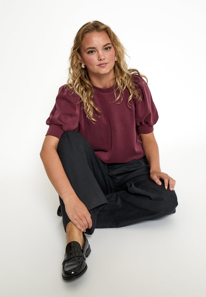 Minus Livana T-Shirt T-Shirt 4072 Cordovan