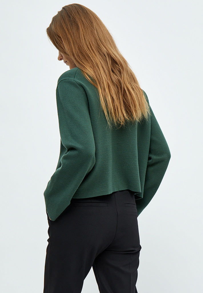 Minus Lupi High Neck Knit Pullover Pullover 4112 Jungle Green