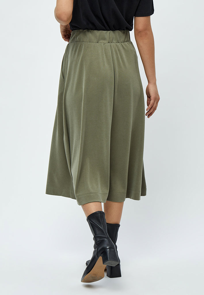 Minus MSAddilyn Midi Skirt Skirt 478 Green Field