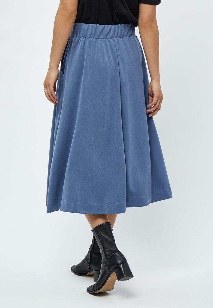 Minus MSAddilyn Midi Skirt Skirt 505 Denim Blue