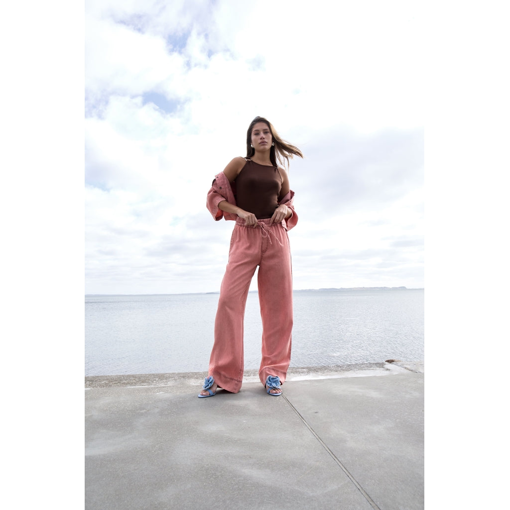 Minus MSAgnes Mid Waist Pant Pant 4652 Desert Coral