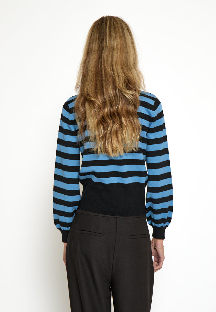 Minus MSAliana Knit Pullover Pullover 1988S Parisian Blue Stripe