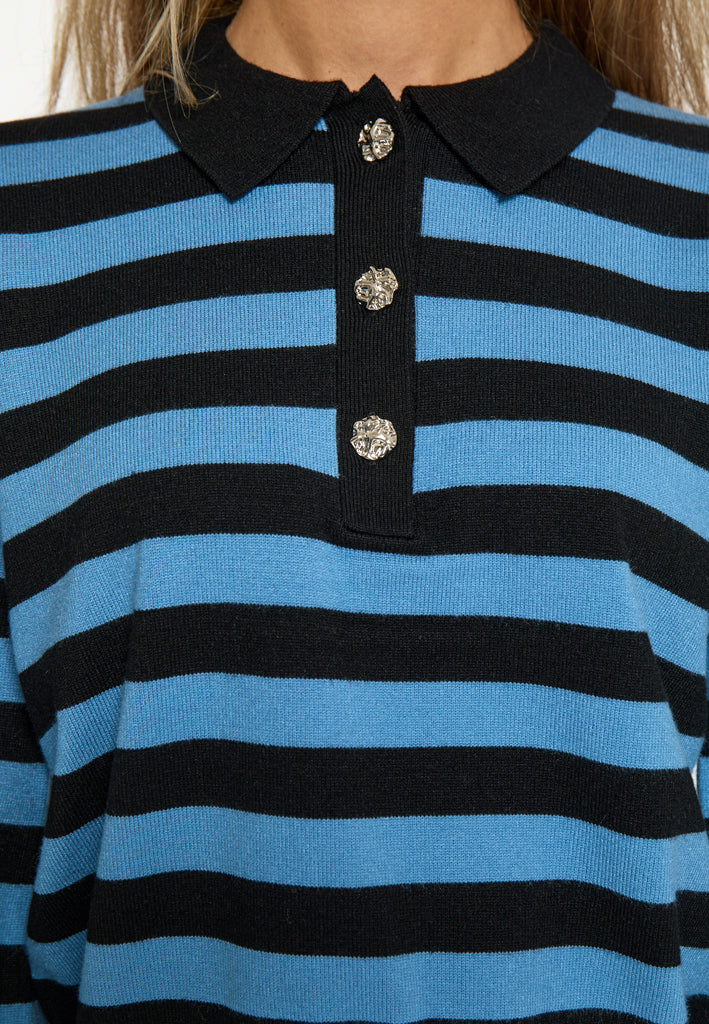 Minus MSAliana Knit Pullover Pullover 1988S Parisian Blue Stripe