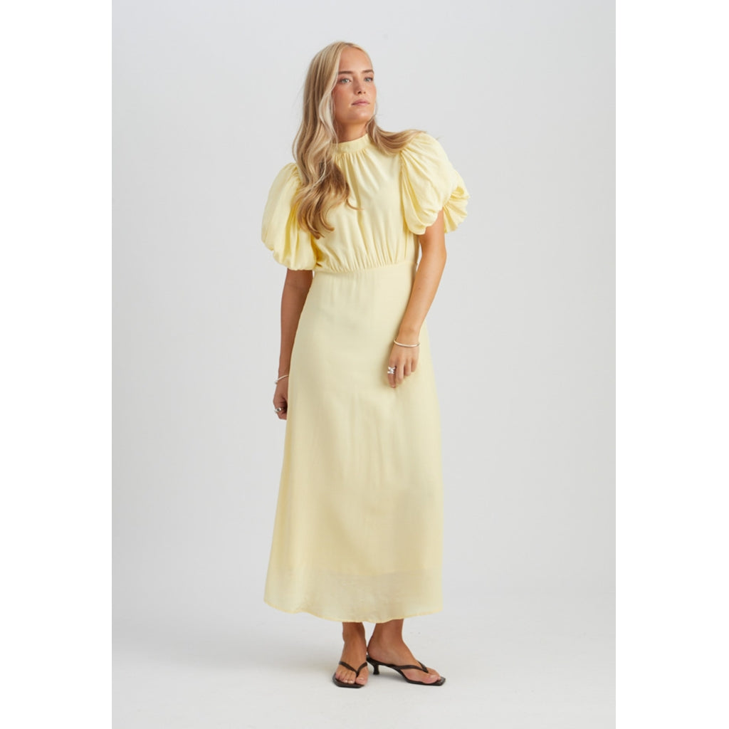 Minus MSAlicia Midi Dress Dress 1004 Soft Yellow