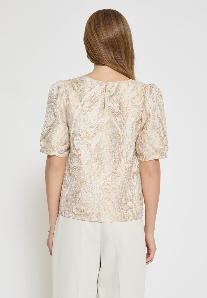 Minus MSAlika Blouse Blouse 348 Medal Gold