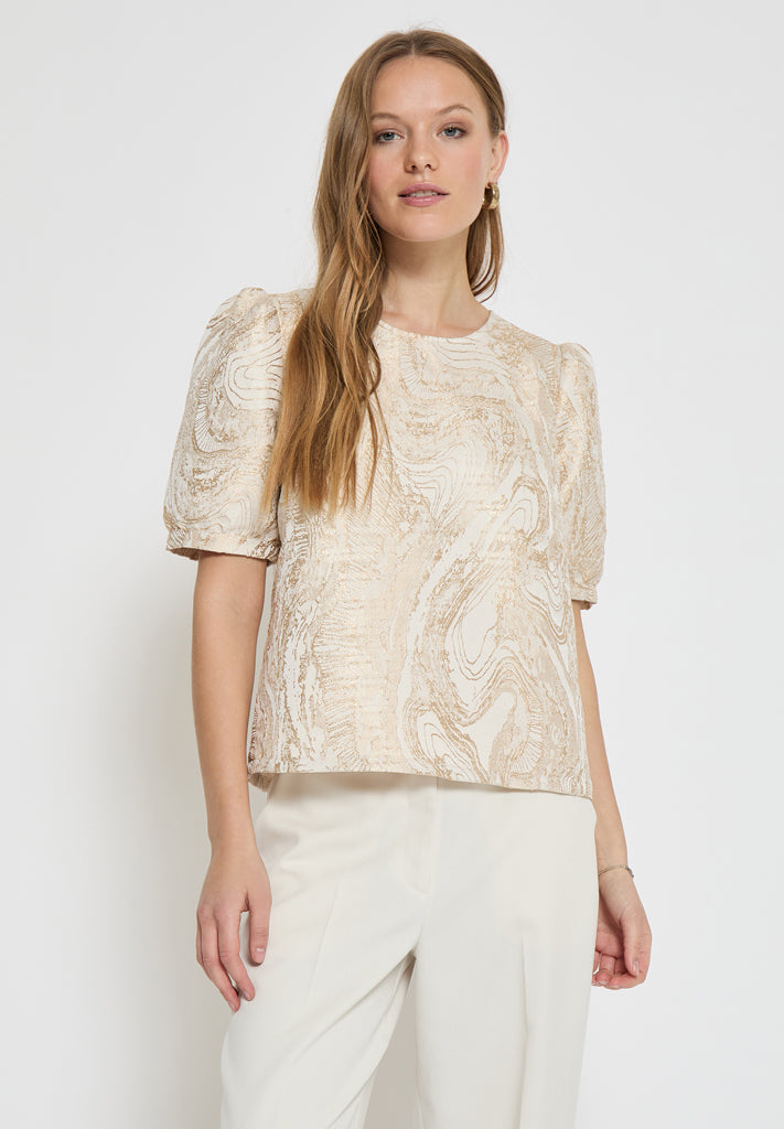 Minus MSAlika Blouse Blouse 348 Medal Gold