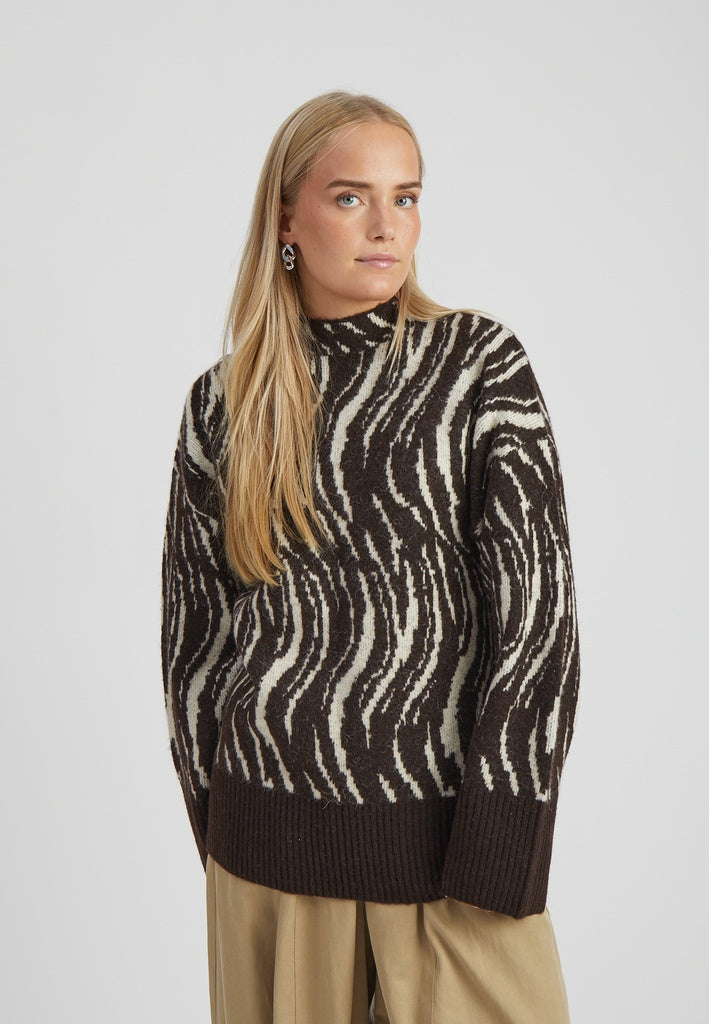 Minus MSAlma GRS RWS Knit Pullover Pullover 5618 Bracken Brown