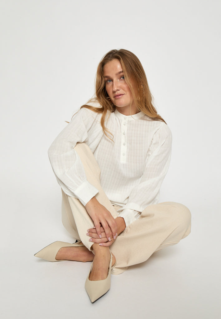 Minus MSAnine Blouse Blouse 235 Cloud Dancer