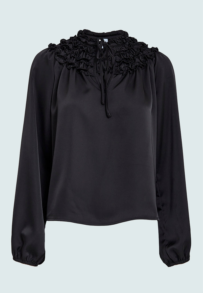 Minus MSAnnaSofie Blouse Blouse 100 Black