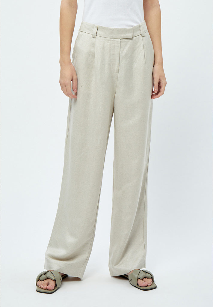 Minus MSAuguste HW Linen Pants Pant 353M Nomad Sand Melange