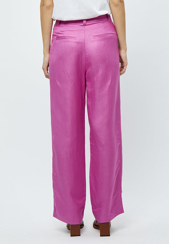 Minus MSAuguste HW Linen Pants Pant 7211 Super Pink