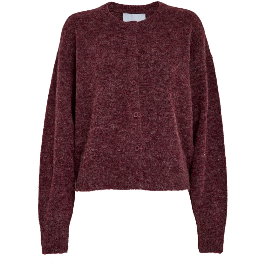 Minus MSAurelia Knit Cardigan Cardigans 4072 Cordovan