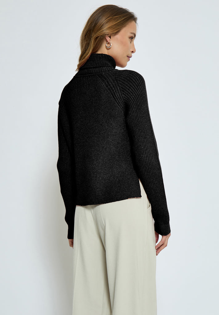 Minus MSAva Knit Turtleneck Pullover 100 Black
