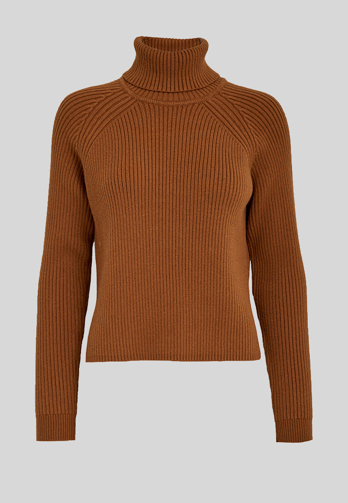Minus MSAva Knit Turtleneck Pullover 5351 Glazed Ginger