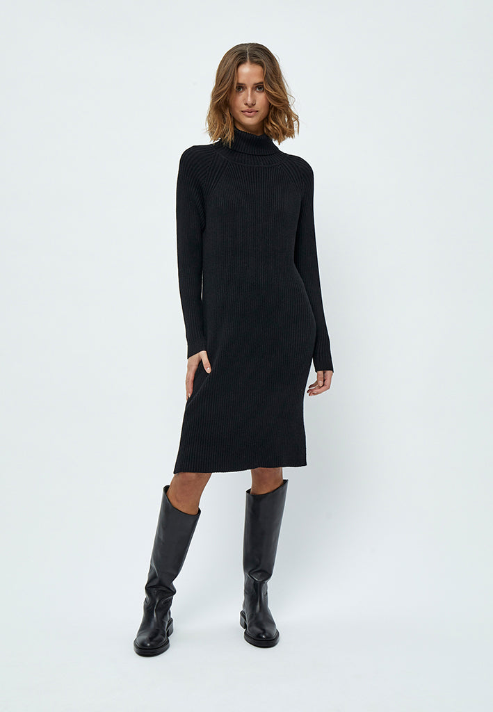Minus MSAva Knit Turtleneck Dress Dress 9000 Black