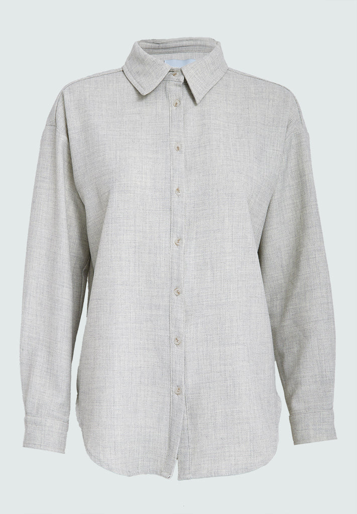 Minus MSAya Shirt Shirt 331M String Melange