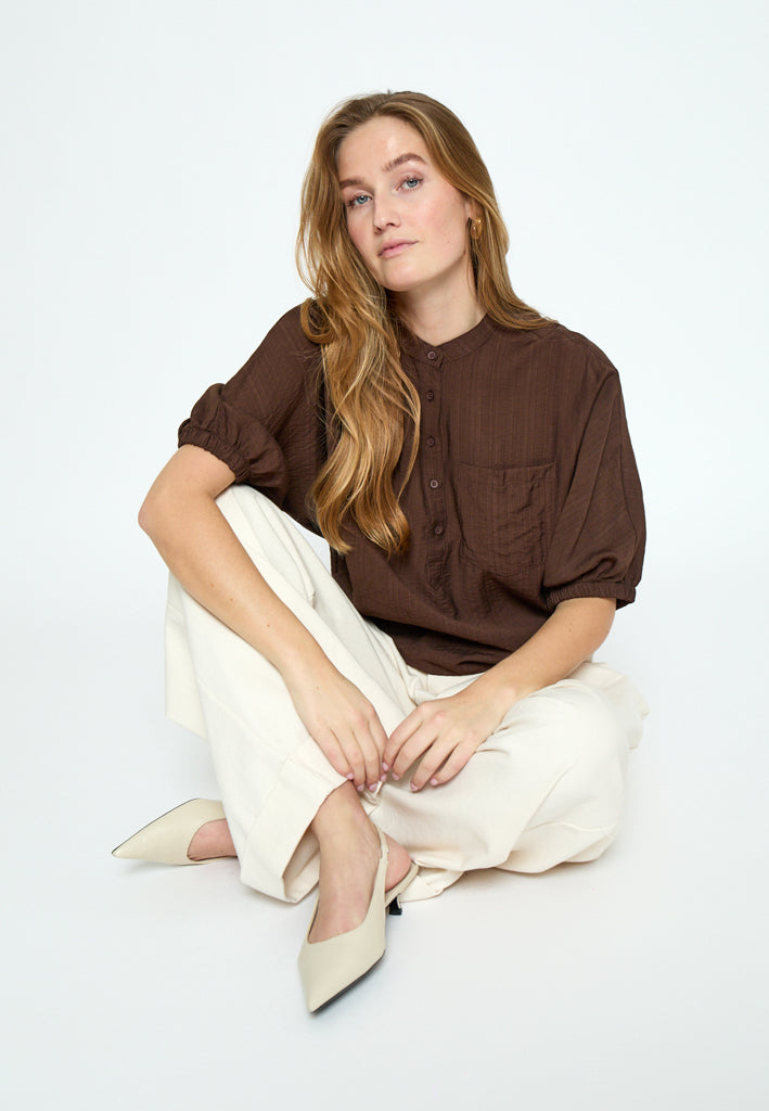 Minus MSBarbara Blouse Blouse 5065 Chestnut