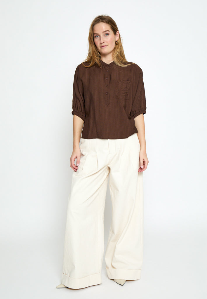 Minus MSBarbara Blouse Blouse 5065 Chestnut