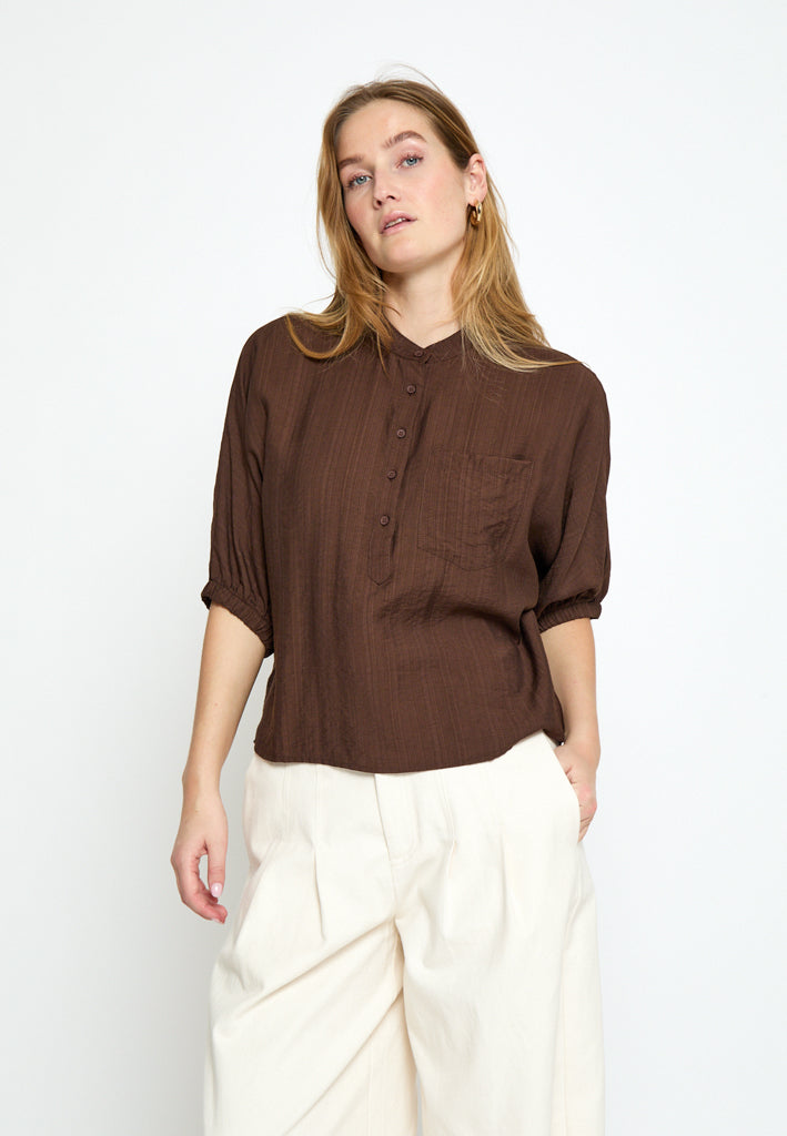 Minus MSBarbara Blouse Blouse 5065 Chestnut
