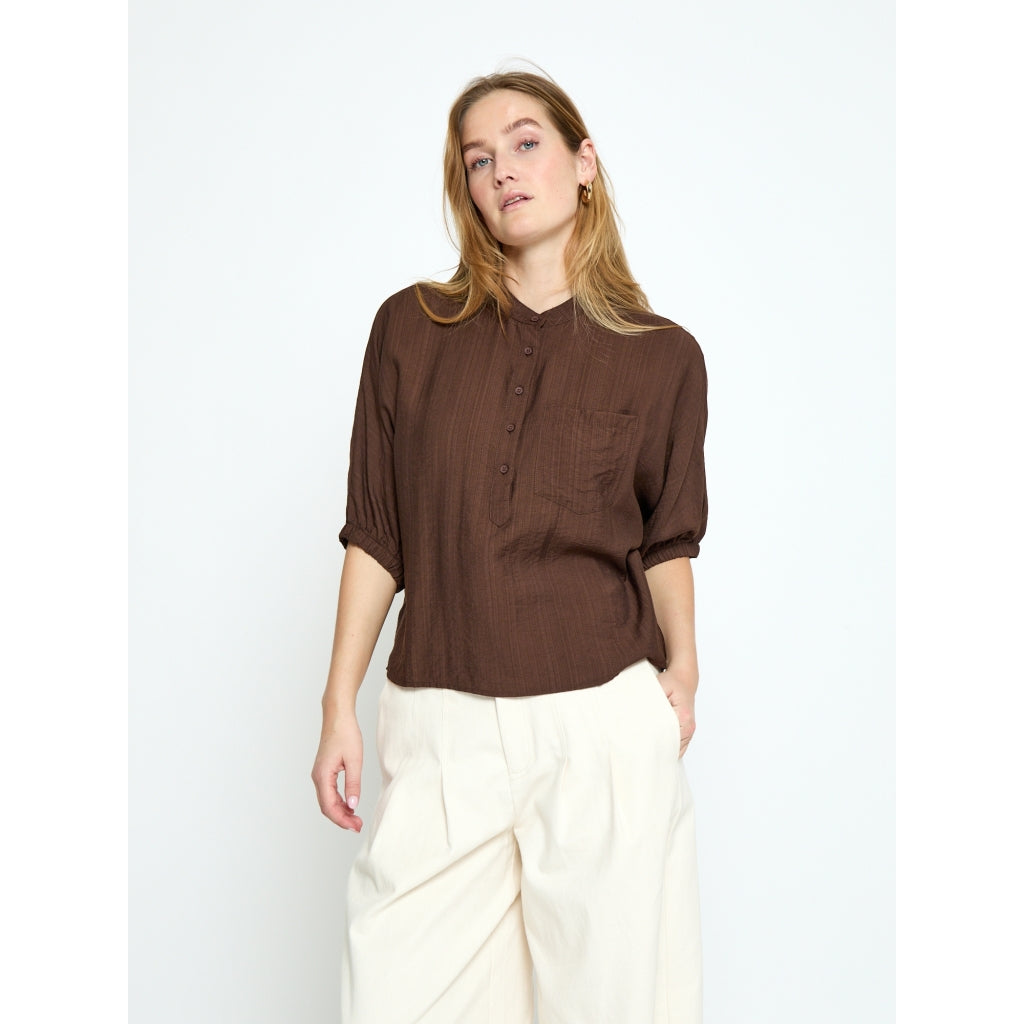 Minus MSBarbara Blouse Blouse 5065 Chestnut