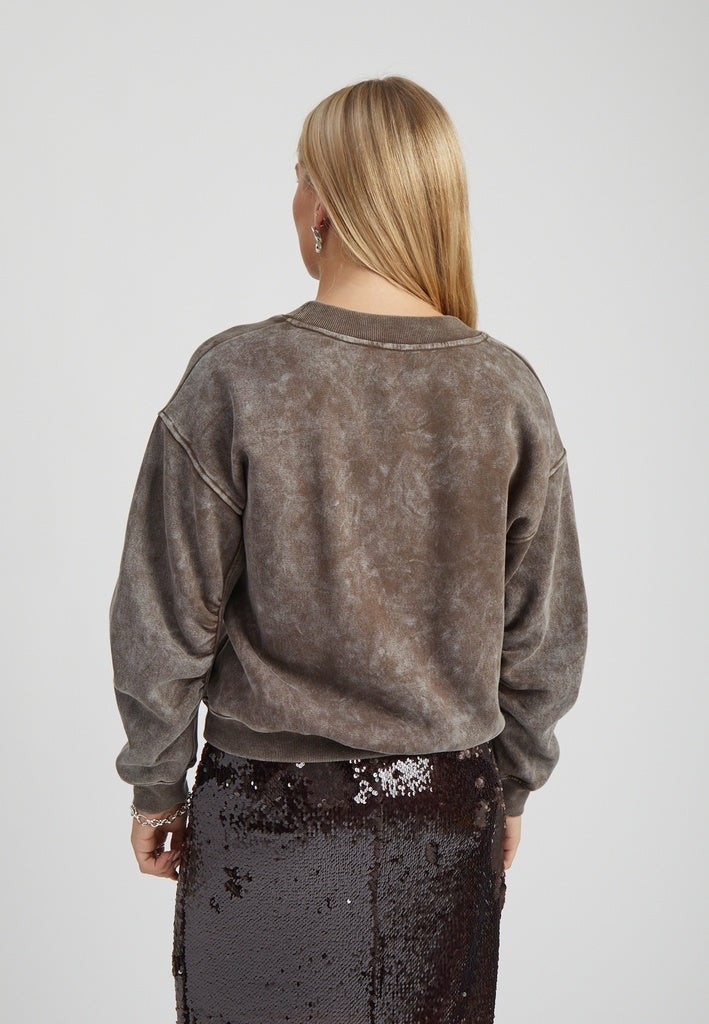Minus MSBellah Sweat Sweatshirt 5618 Bracken Brown