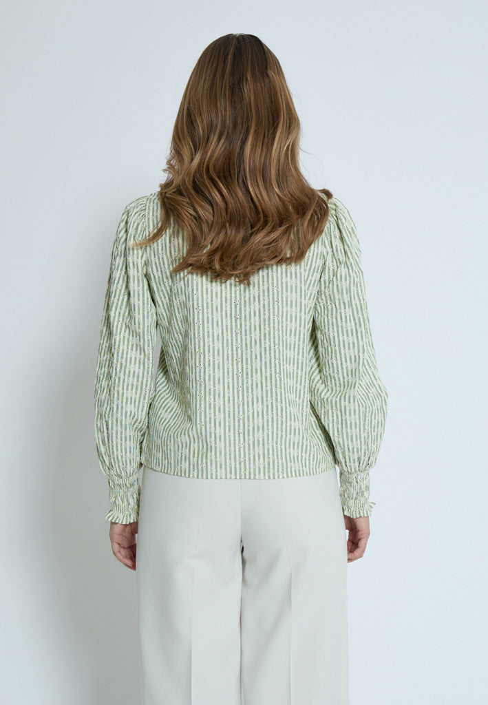 Minus MSBessima Blouse Blouse 3008 Reseda