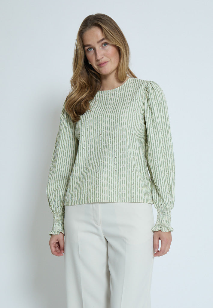 Minus MSBessima Blouse Blouse 3008 Reseda