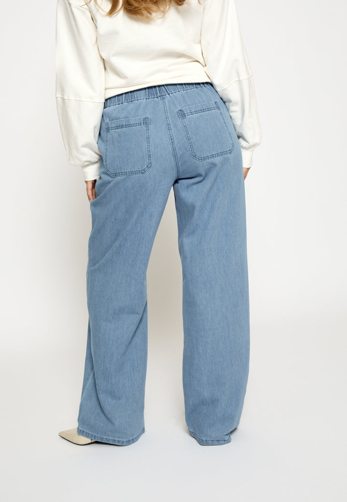 Minus MSBora Mid Waist Pant Pant 001 Light Denim